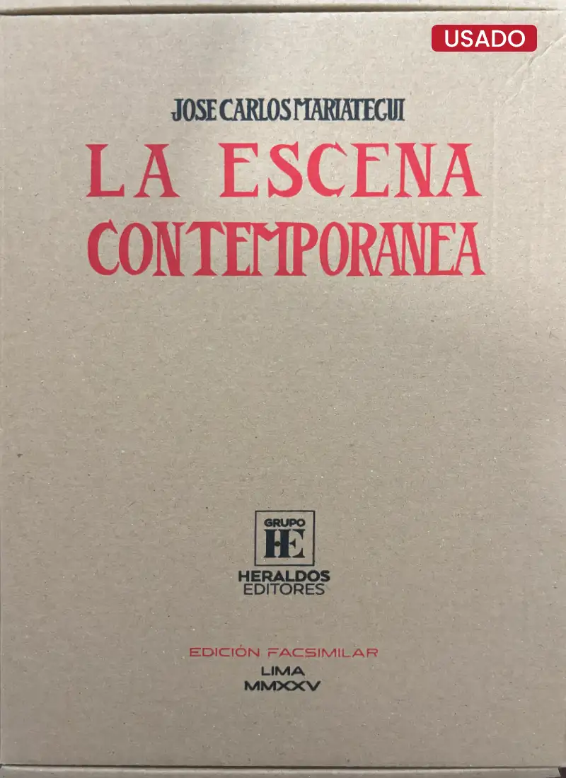 LA ESCENA CONTEMPORÁNEA