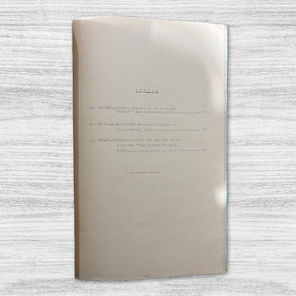 AGRICULTURA EN EL PERÚ (SIGLO XX) VOLUMEN II - Imagen 2