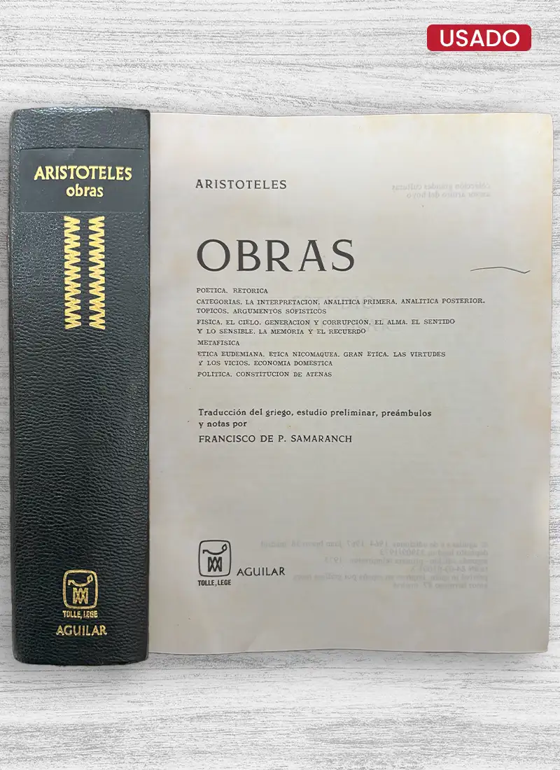 ARISTOTELES OBRAS