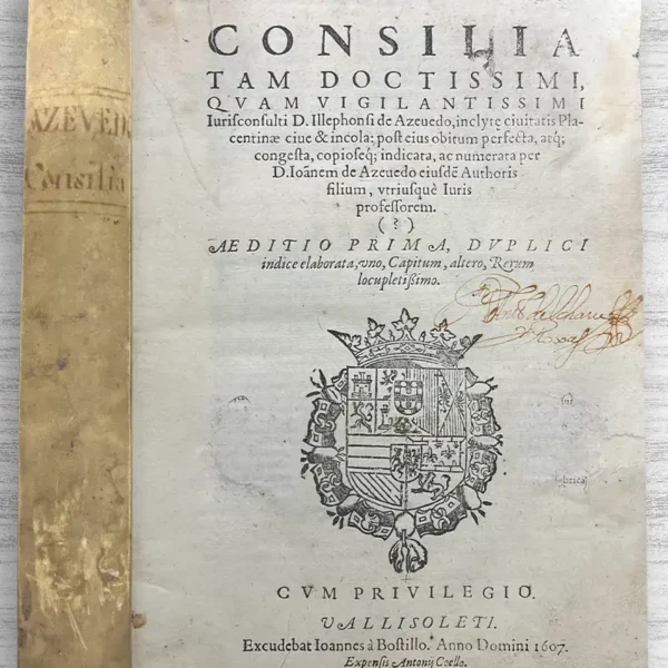 CONSILIA TAM DOCTISSIMI QUAM VIGILANTISSIMI