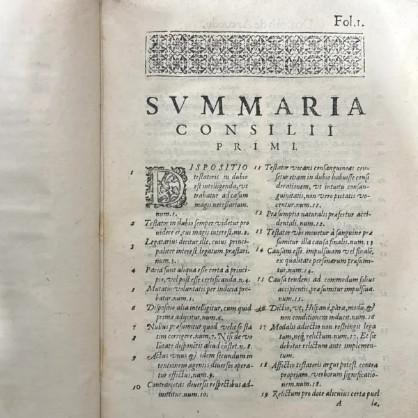 CONSILIA TAM DOCTISSIMI QUAM VIGILANTISSIMI - Imagen 3