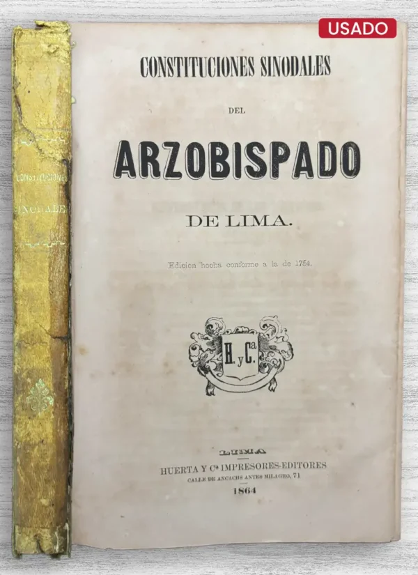 CONSTITUCIONES SINODALES