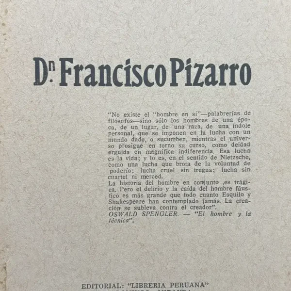 DON FRANCISCO PIZARRO