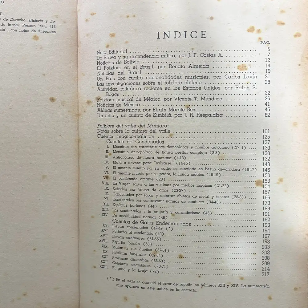FOLKLORE AMERICANO. AÑO I. Nº1 - Imagen 2