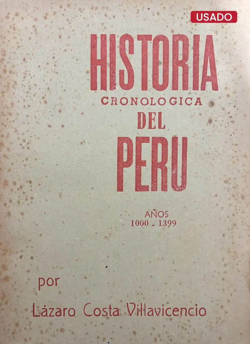 HISTORIA CRONOLOGICA DEL PERÚ (9 TOMOS)