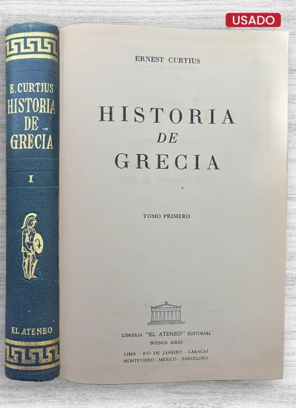 HISTORIA DE GRECIA (4 TOMOS)