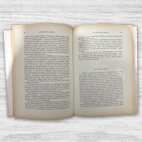 LA LITERATURA PERUANA (5 TOMOS) - Imagen 4