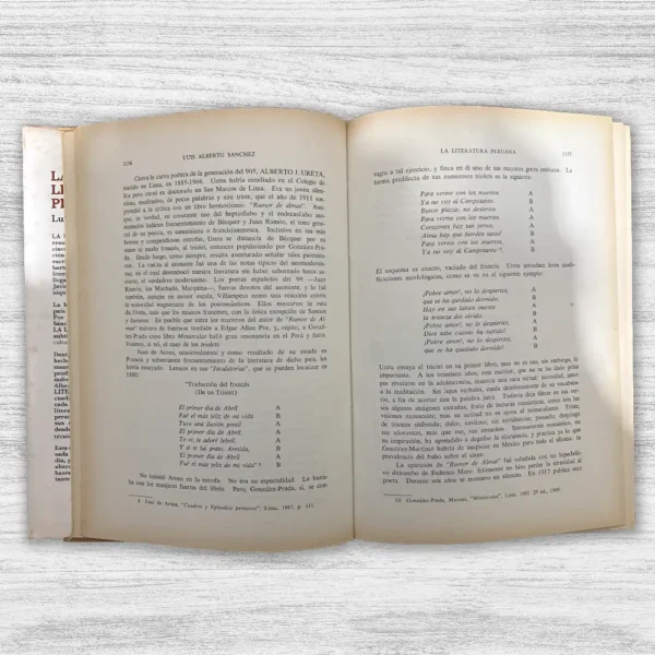 LA LITERATURA PERUANA (5 TOMOS) - Imagen 8