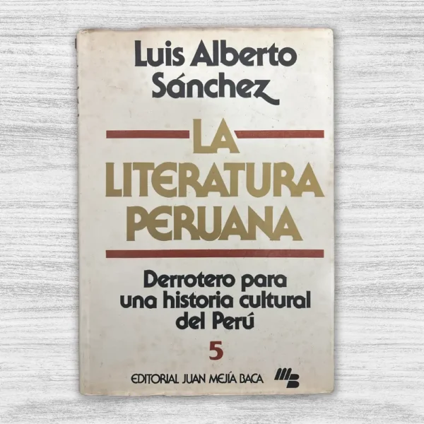 LA LITERATURA PERUANA (5 TOMOS) - Imagen 9
