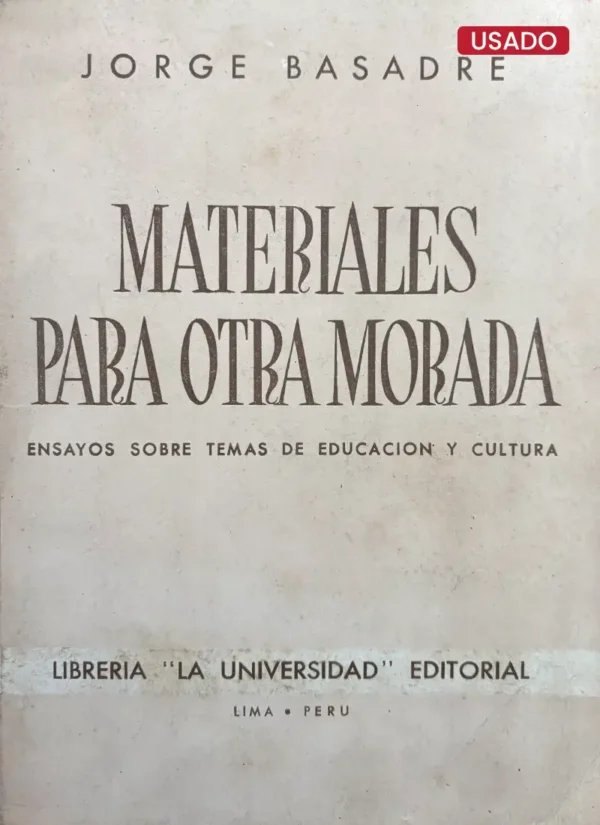 MATERIALES PARA OTRA MORADA