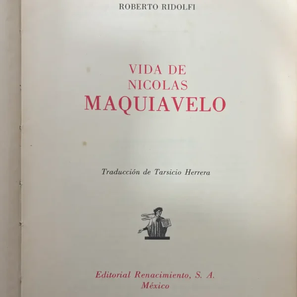 VIDA DE NICOLAS MAQUIAVELO - Imagen 2
