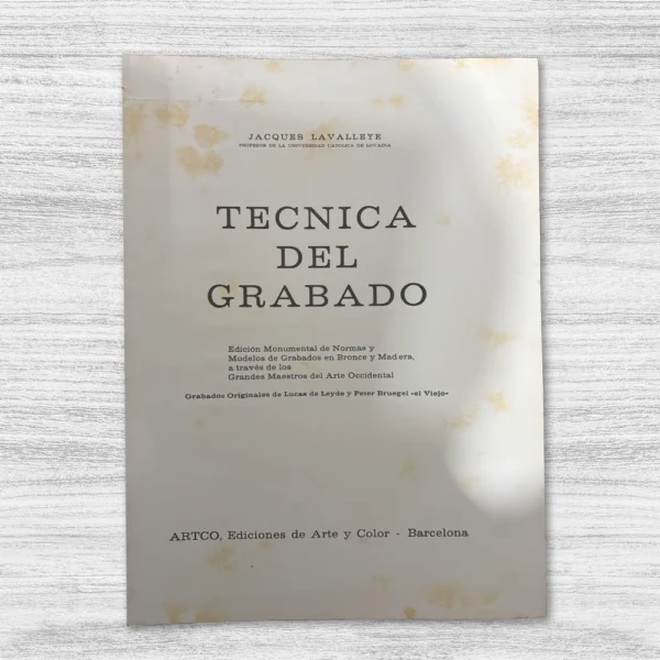 TÉCNICA DEL GRABADO - Imagen 2