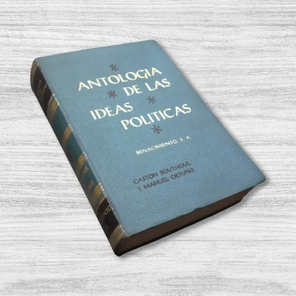 ANTOLOGÍA DE LAS IDEAS POLÍTICAS. TOMO 1 Y 2 - Imagen 2