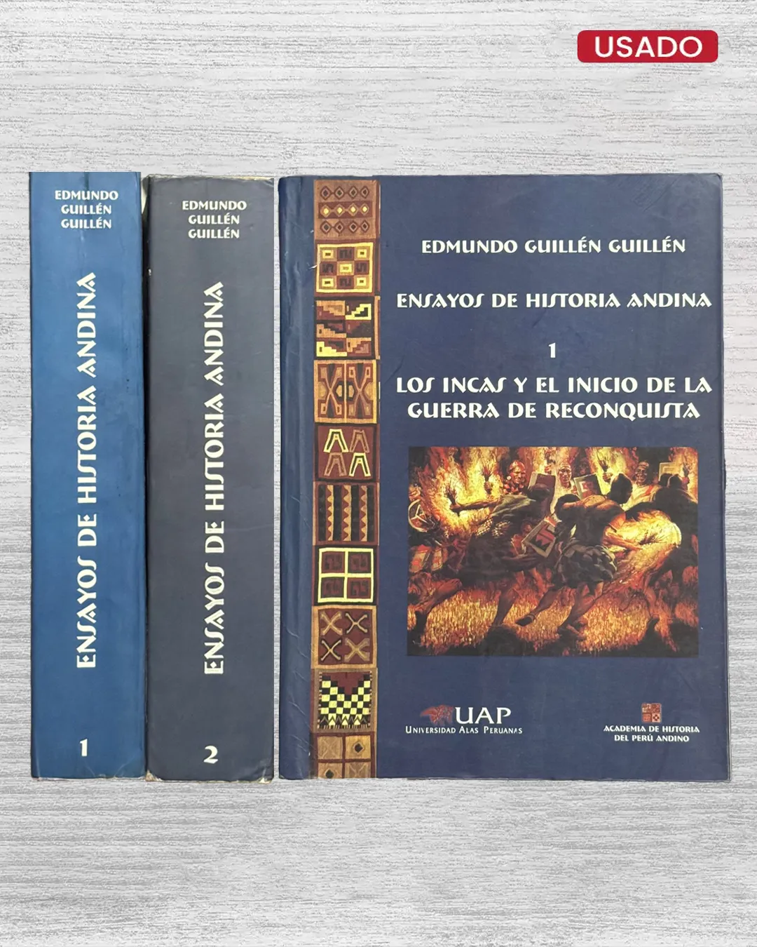 ENSAYOS DE HISTORIA ANDINA: LOS INCAS Y EL INICIO DE LA GUERRA DE RECONQUISTA (2 TOMOS)
