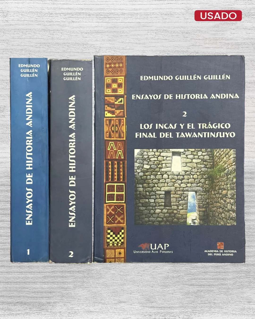 ENSAYOS DE HISTORIA ANDINA: LOS INCAS Y EL INICIO DE LA GUERRA DE RECONQUISTA (2 TOMOS) - Imagen 2