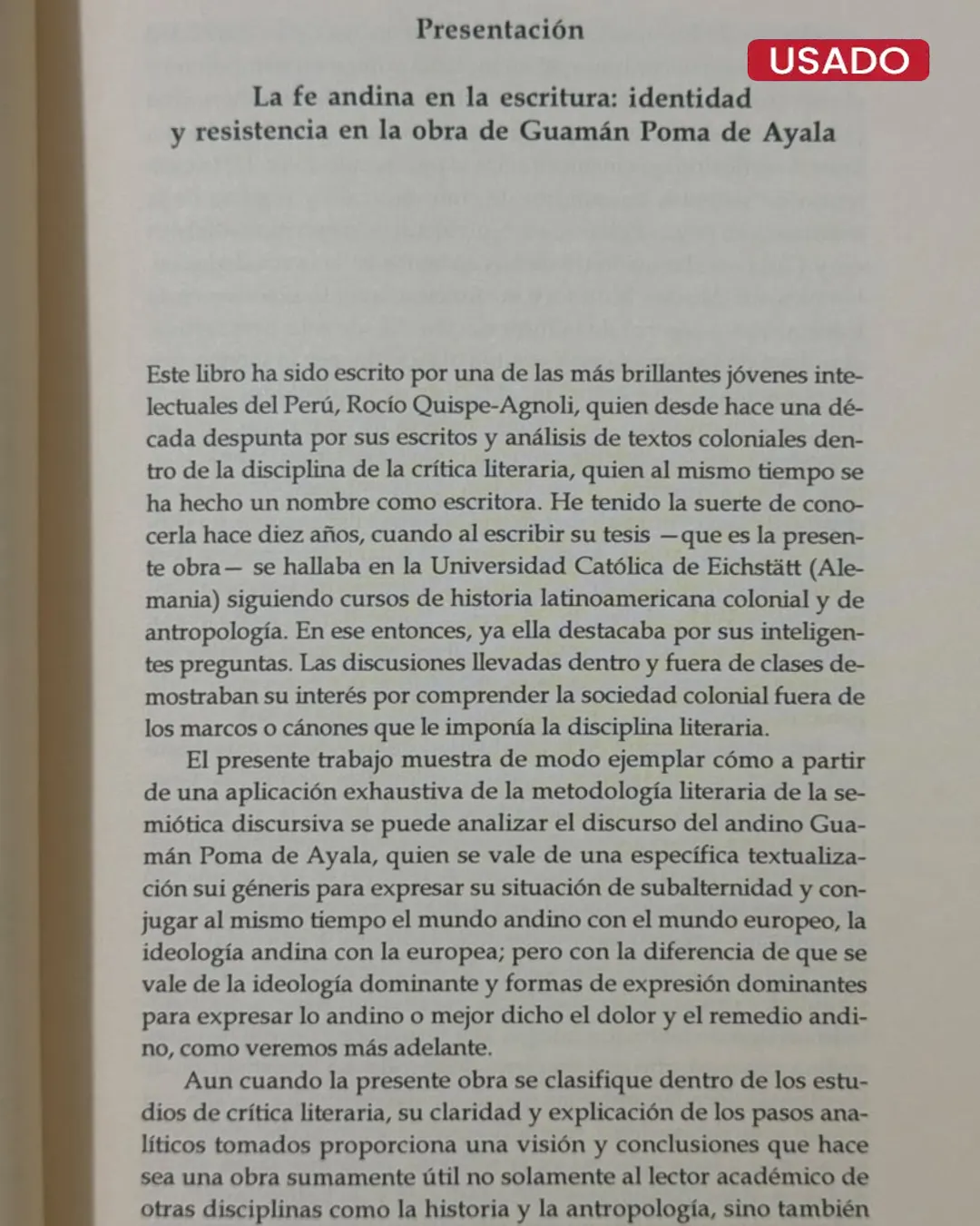 LA FE ANDINA EN LA ESCRITURA: RESISTENCIA E IDENTIDAD EN LA OBRA DE GUAMÁN POMA DE AYALA - Imagen 3