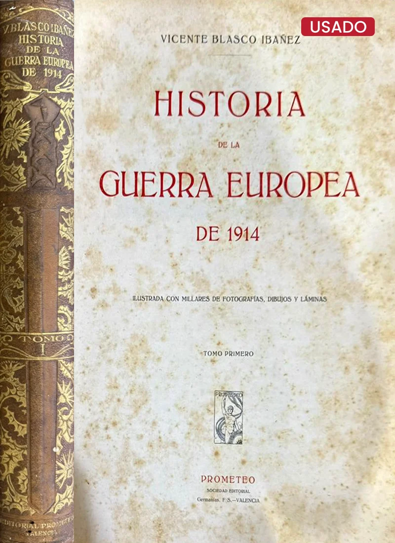HISTORIA DE LA GUERRA EUROPEA DE 1914 (9 TOMOS)