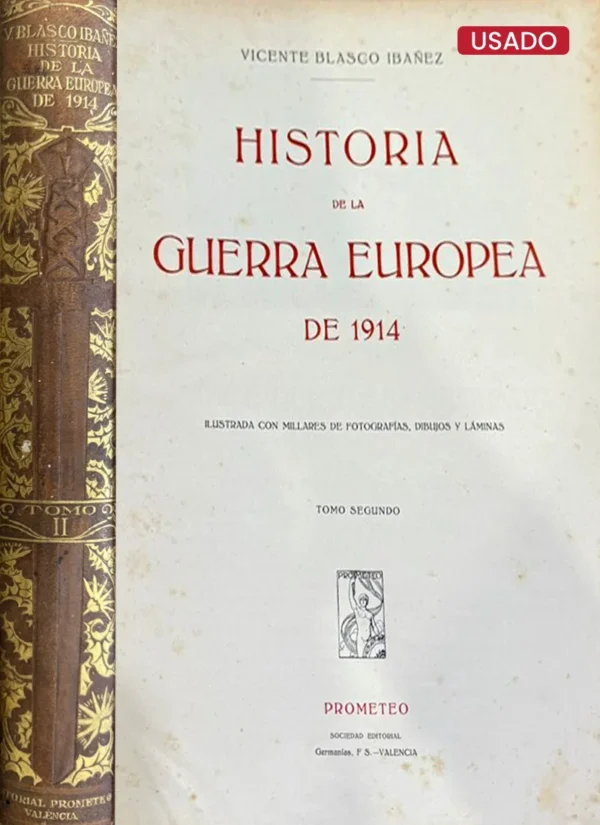 HISTORIA DE LA GUERRA EUROPEA DE 1914 (9 TOMOS) - Imagen 3