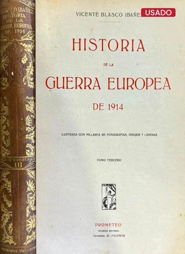 HISTORIA DE LA GUERRA EUROPEA DE 1914 (9 TOMOS) - Imagen 5