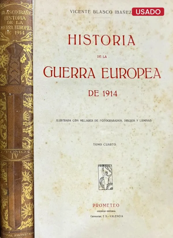 HISTORIA DE LA GUERRA EUROPEA DE 1914 (9 TOMOS) - Imagen 7