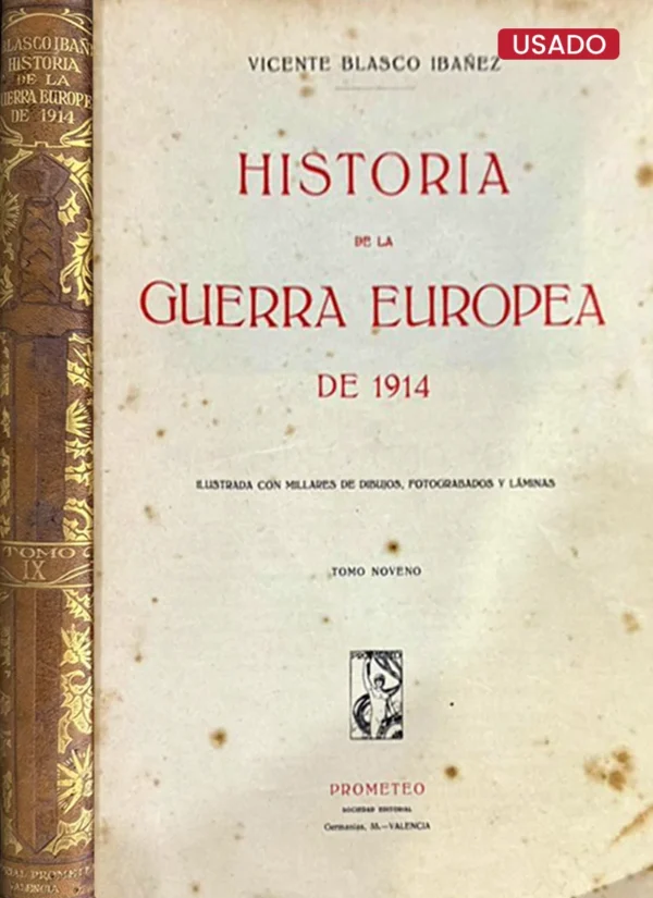 HISTORIA DE LA GUERRA EUROPEA DE 1914 (9 TOMOS) - Imagen 17