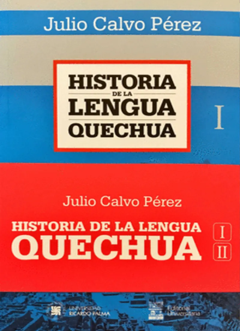 HISTORIA DE LA LENGUA QUECHUA (2 TOMOS)