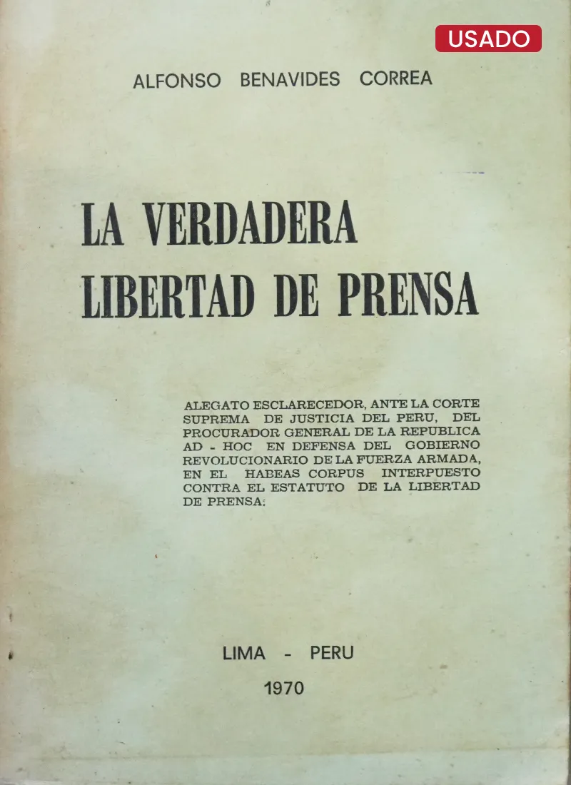 LA VERDADERA LIBERTAD DE PRENSA