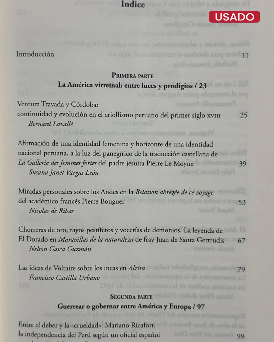 REPRESENTACIONES INTERNAS Y MIRADAS EXTERNAS SOBRE EL PERÚ Y LA AMÉRICA ANDINA. DEL VIRREINATO AL NOVECIENTOS - Imagen 2