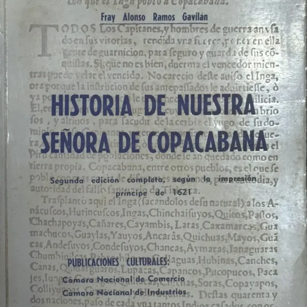 HISTORIA DE NUESTRA SEÑORA DE COPACABANA