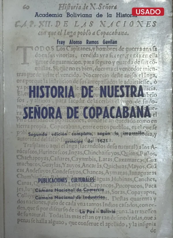 HISTORIA DE NUESTRA SEÑORA DE COPACABANA