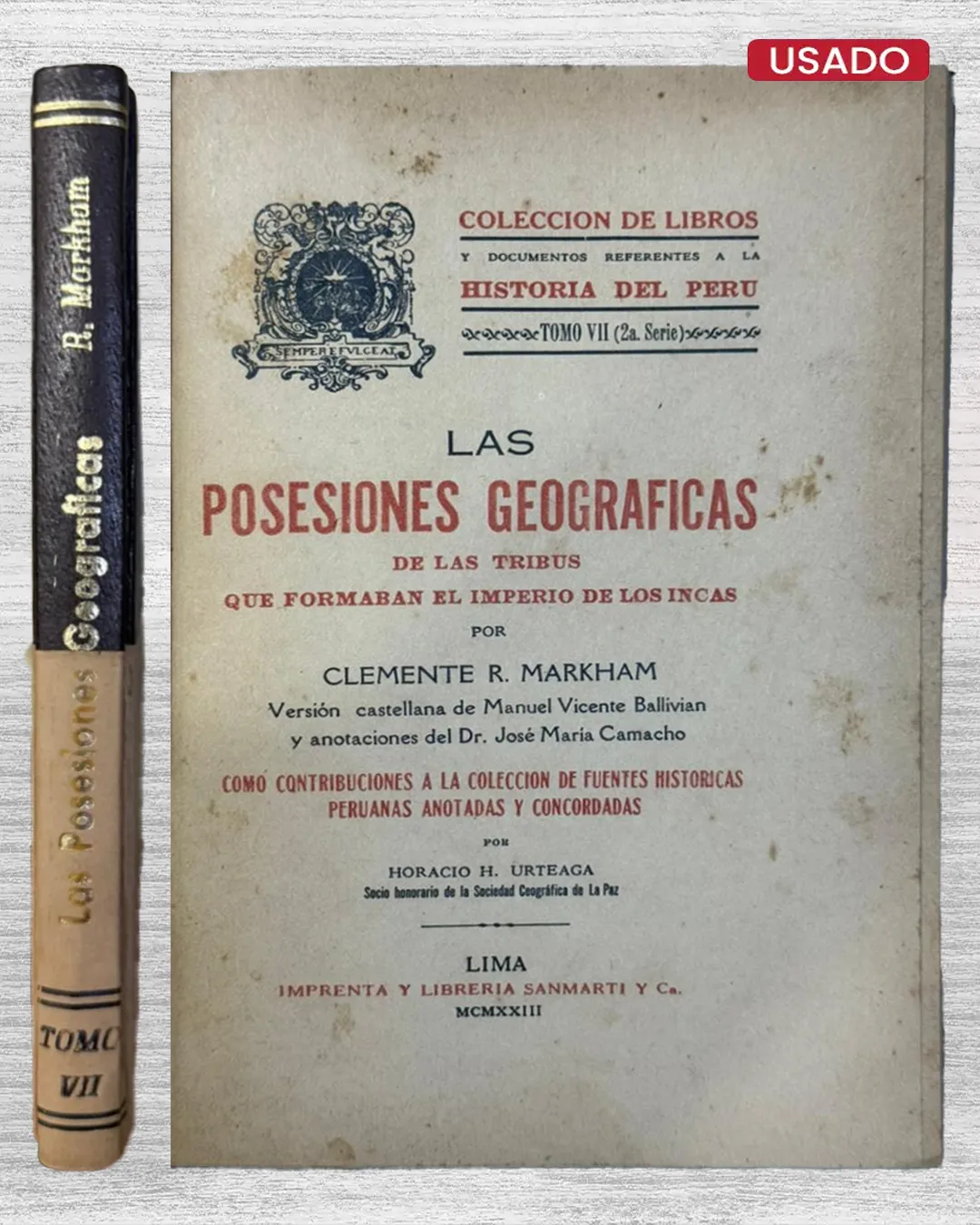 LAS POSESIÓNES GEOGRÁFICAS DE LAS TRIBUS – TOMO VII