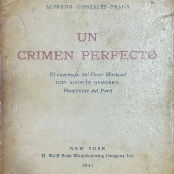 UN CRIMEN PERFECTO
