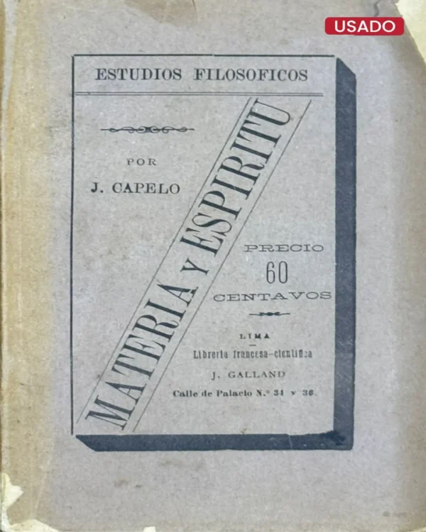 MATERIA Y ESPÍRITU