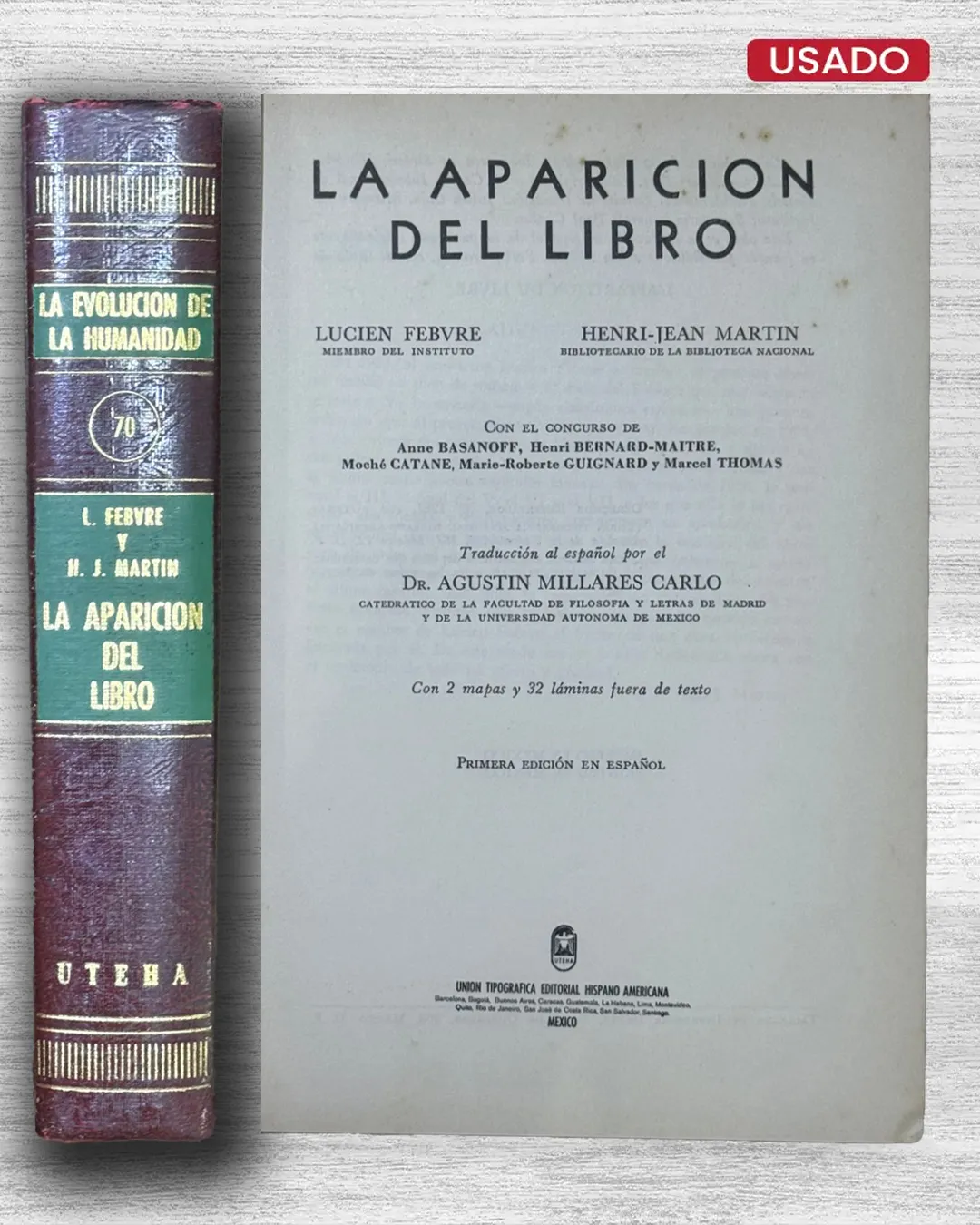LA APARICION DEL LIBRO