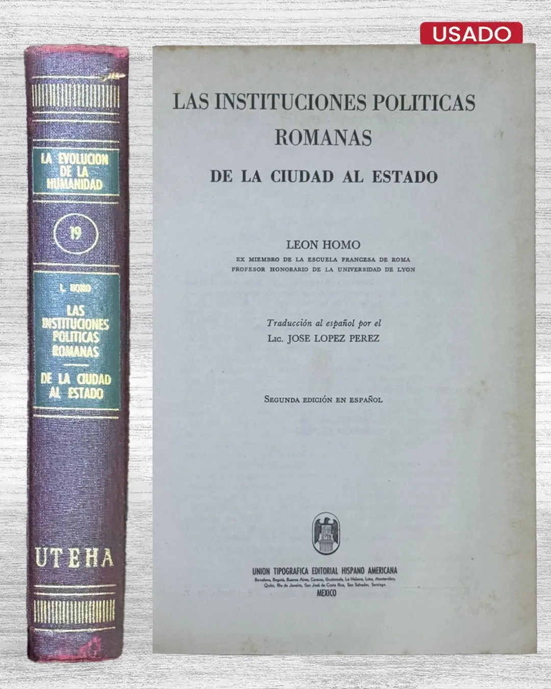 LAS INSTITUCIONES POLÍTICAS ROMANAS DE LA CIUDAD AL ESTADO