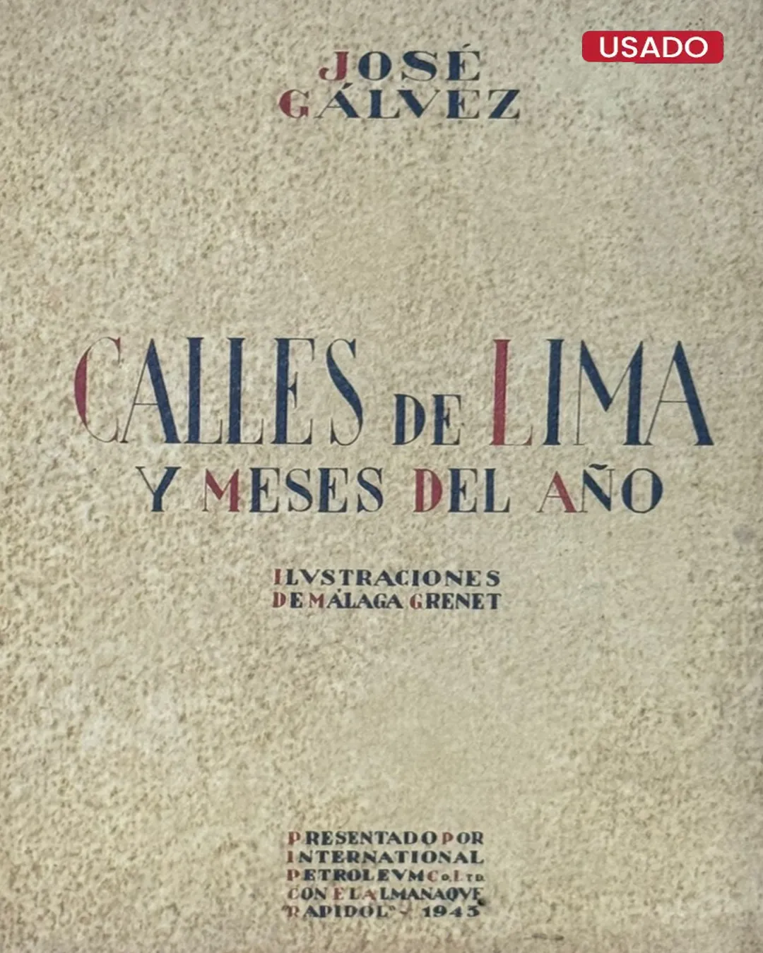 CALLES DE LIMA Y MESES DEL AÑO