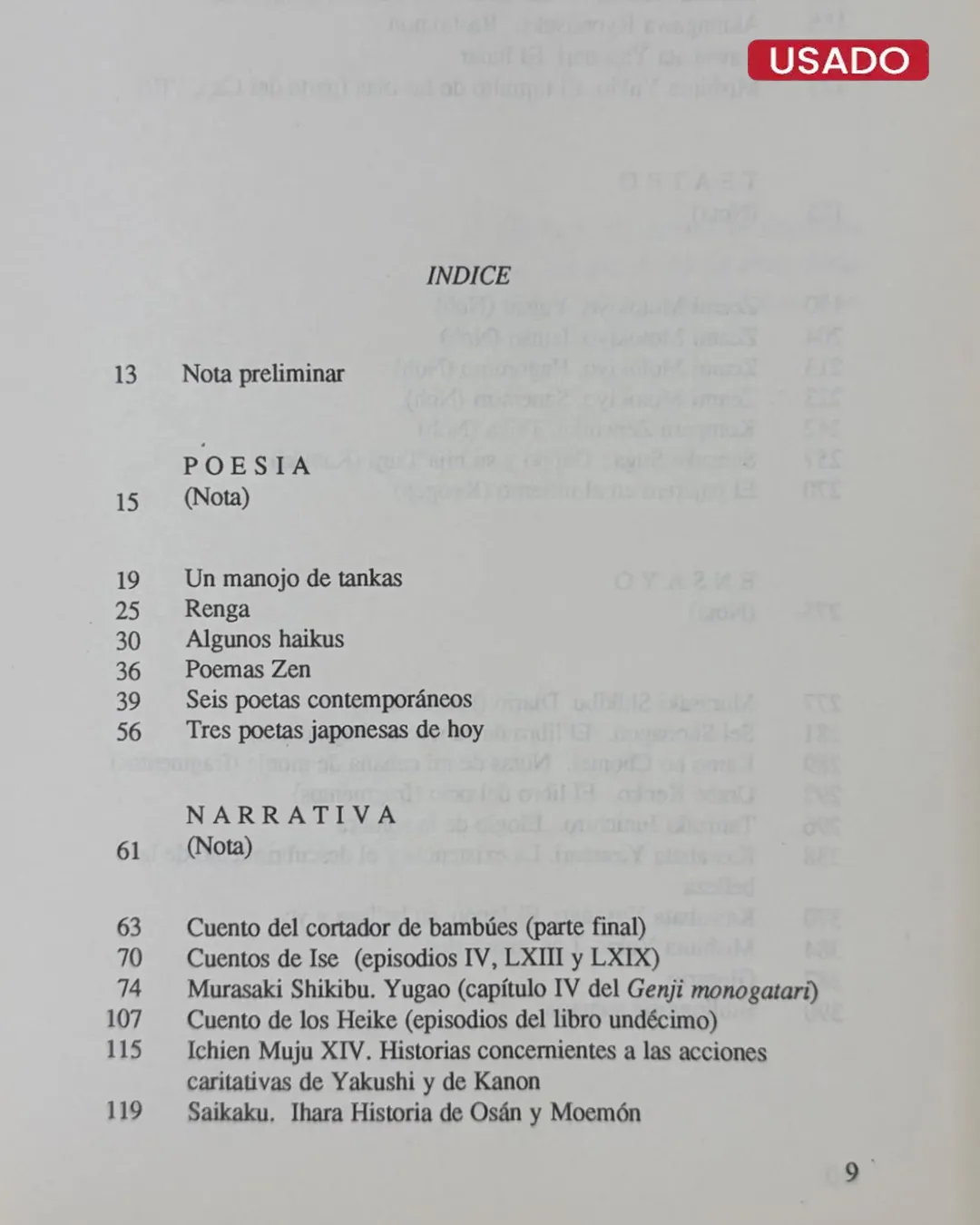 EL RUMOR DEL ORIGEN. ANTOLOGÍA GENERAL DE LA LITERATURA JAPONESA - Imagen 3