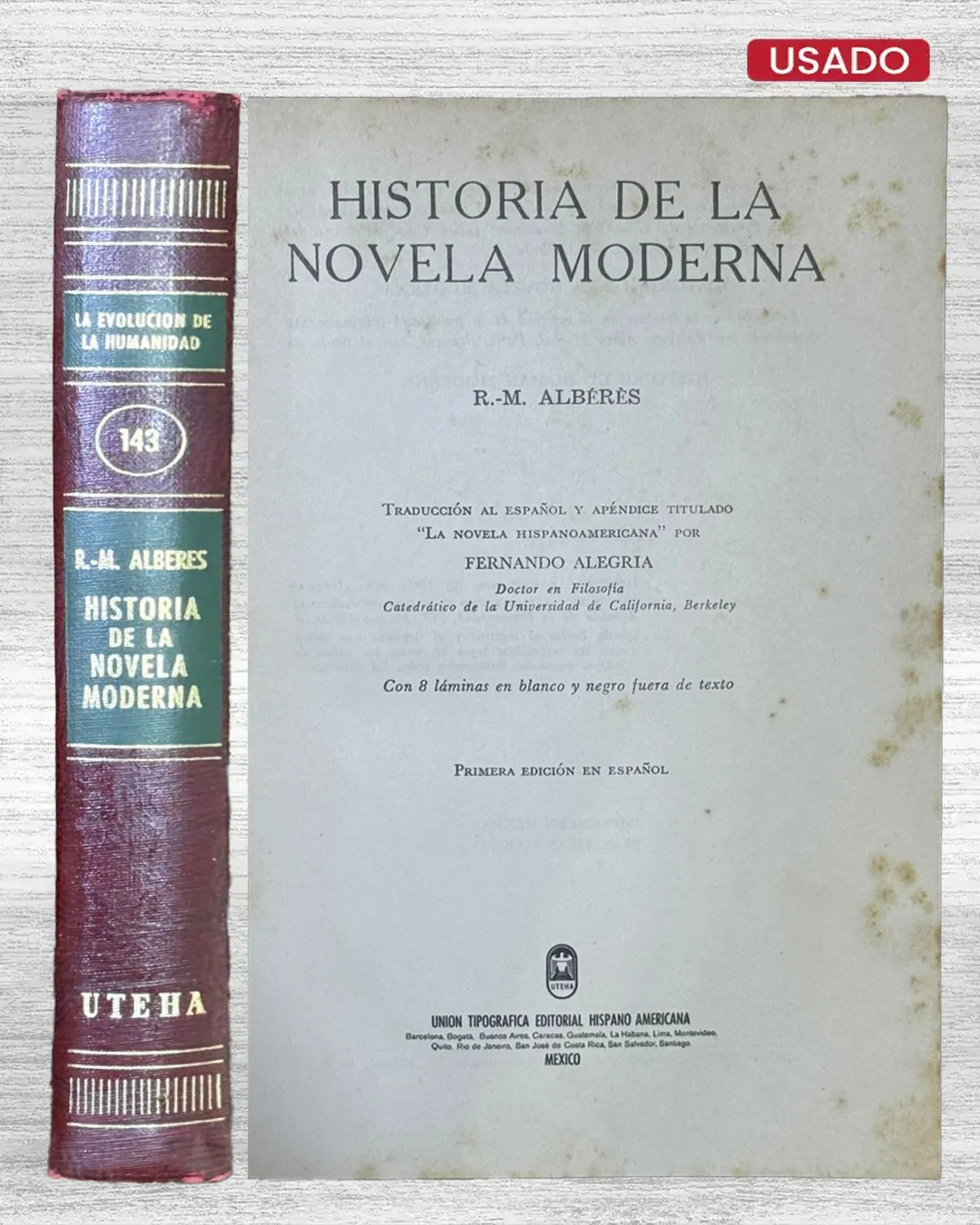 HISTORIA DE LA NOVELA MODERNA