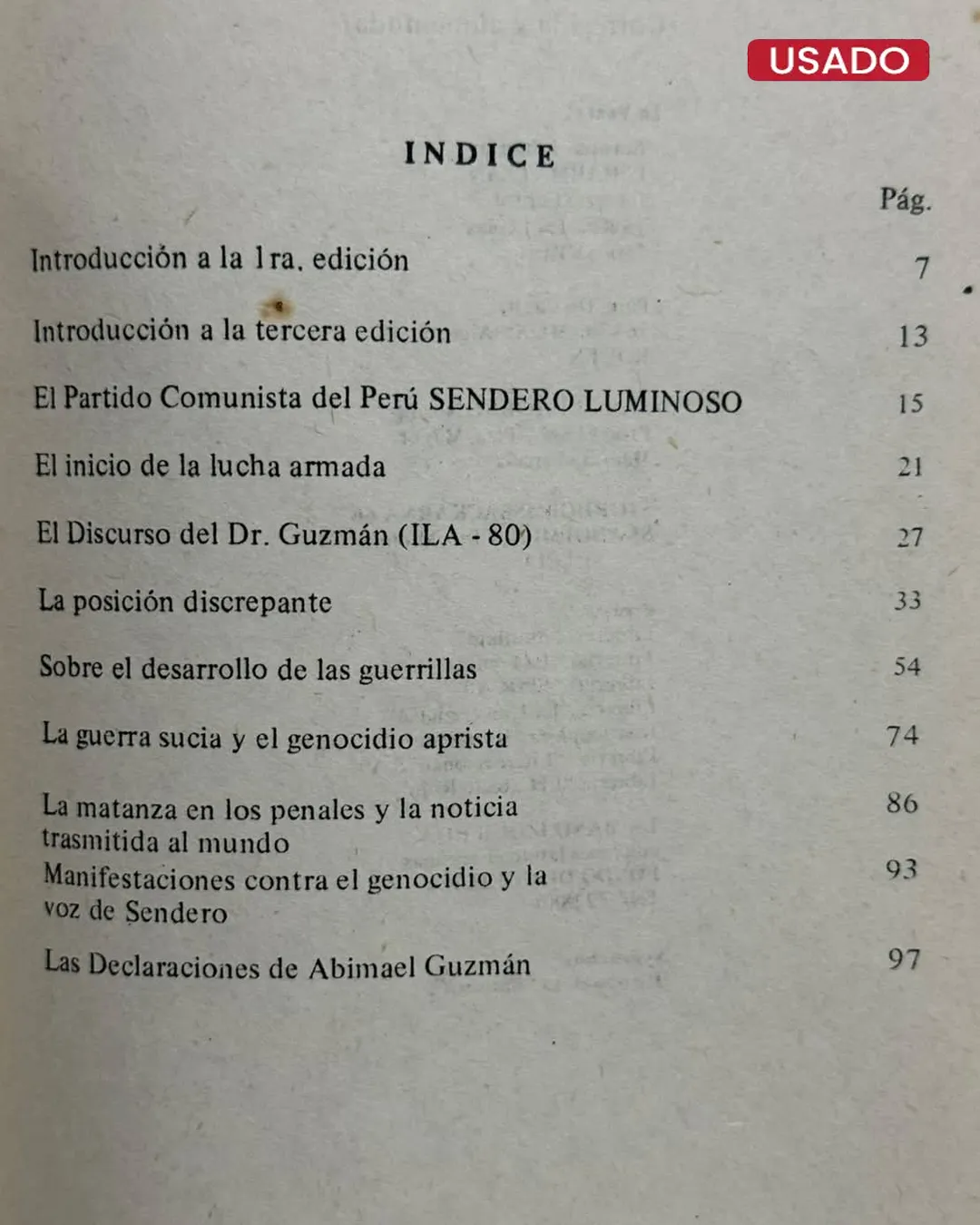 EL PARTIDO COMUNISTA DEL PERÚ: SENDERO LUMINOSO - Imagen 3