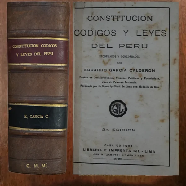 CONSTITUCIÓN, CÓDIGOS Y LEYES DEL PERÚ