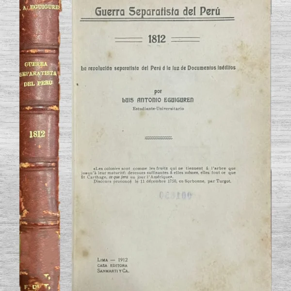 GUERRA SEPARATISTA DEL PERÚ (1812)