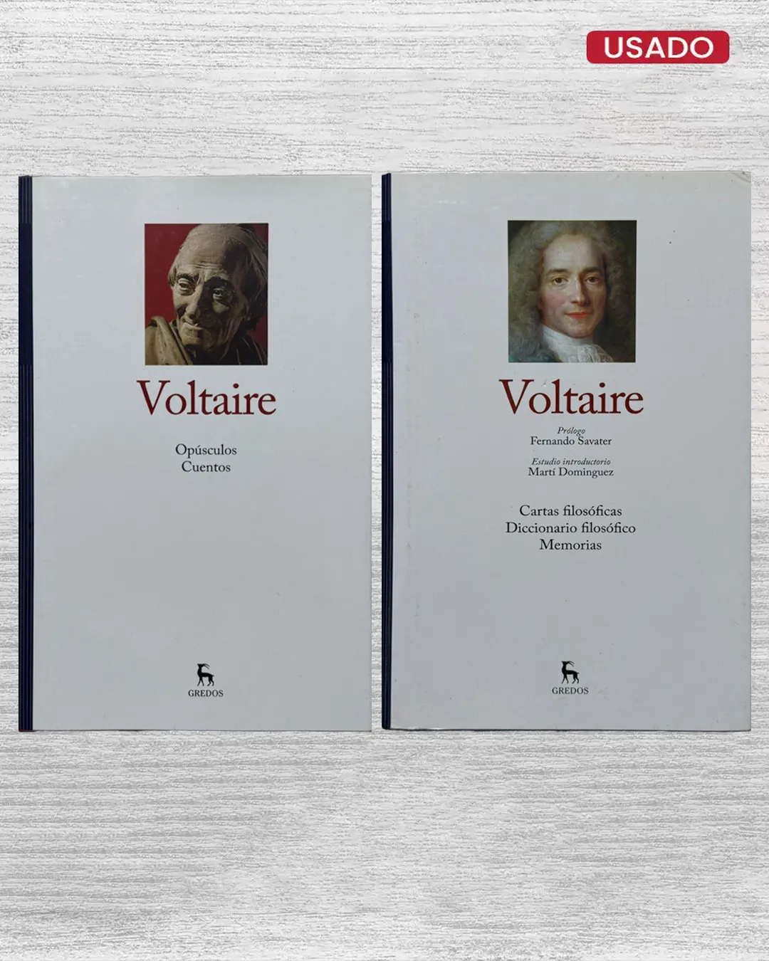 VOLTAIRE. 2 TOMOS (EDICIÓN GREDOS)