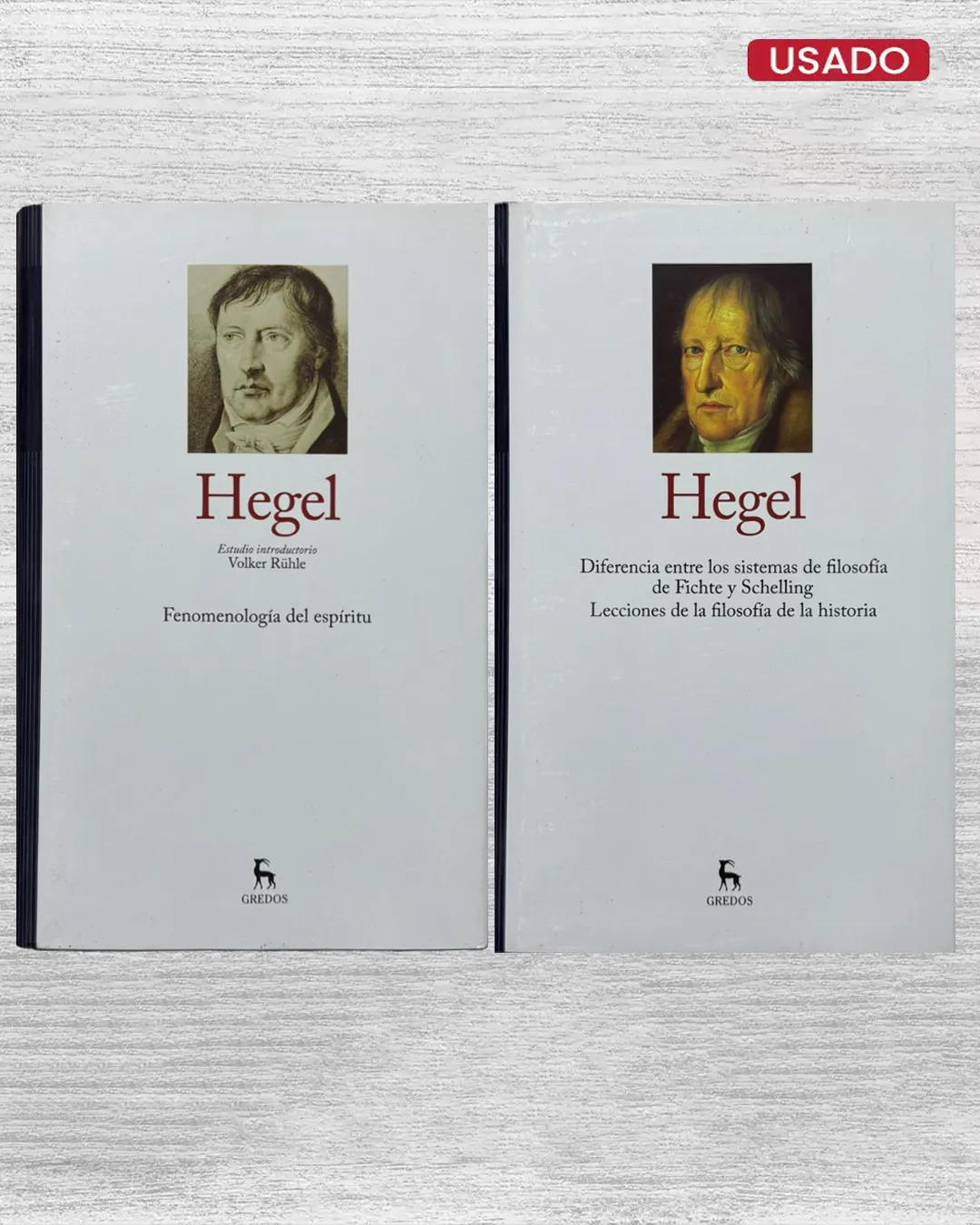 HEGEL. 2 TOMOS (EDICIÓN GREDOS)