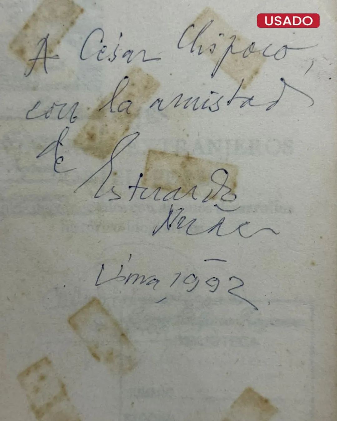 VIAJES Y VIAJEROS. EXTRANJEROS POR EL PERÚ (CON FIRMA DEL AUTOR) - Imagen 2