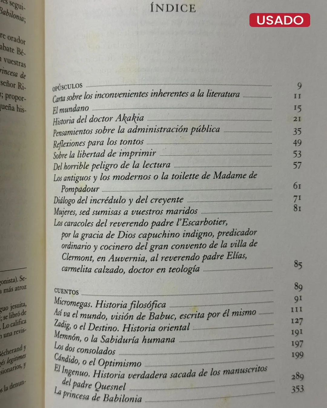 VOLTAIRE. 2 TOMOS (EDICIÓN GREDOS) - Imagen 2