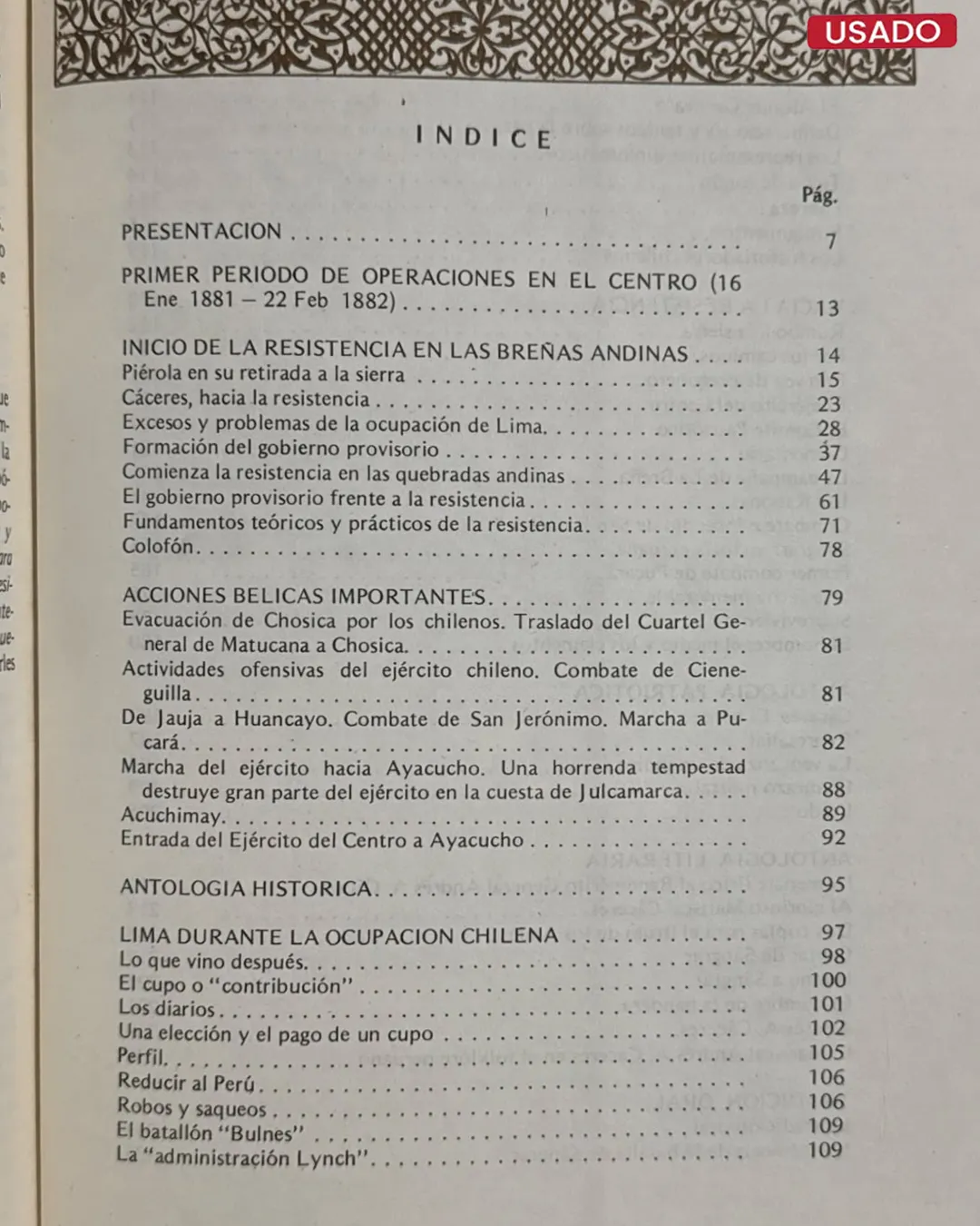 LA GUERRA DEL PACÍFICO 1879-1883: LA RESISTENCIA DE LA BREÑA (4 VOL.) - Imagen 2
