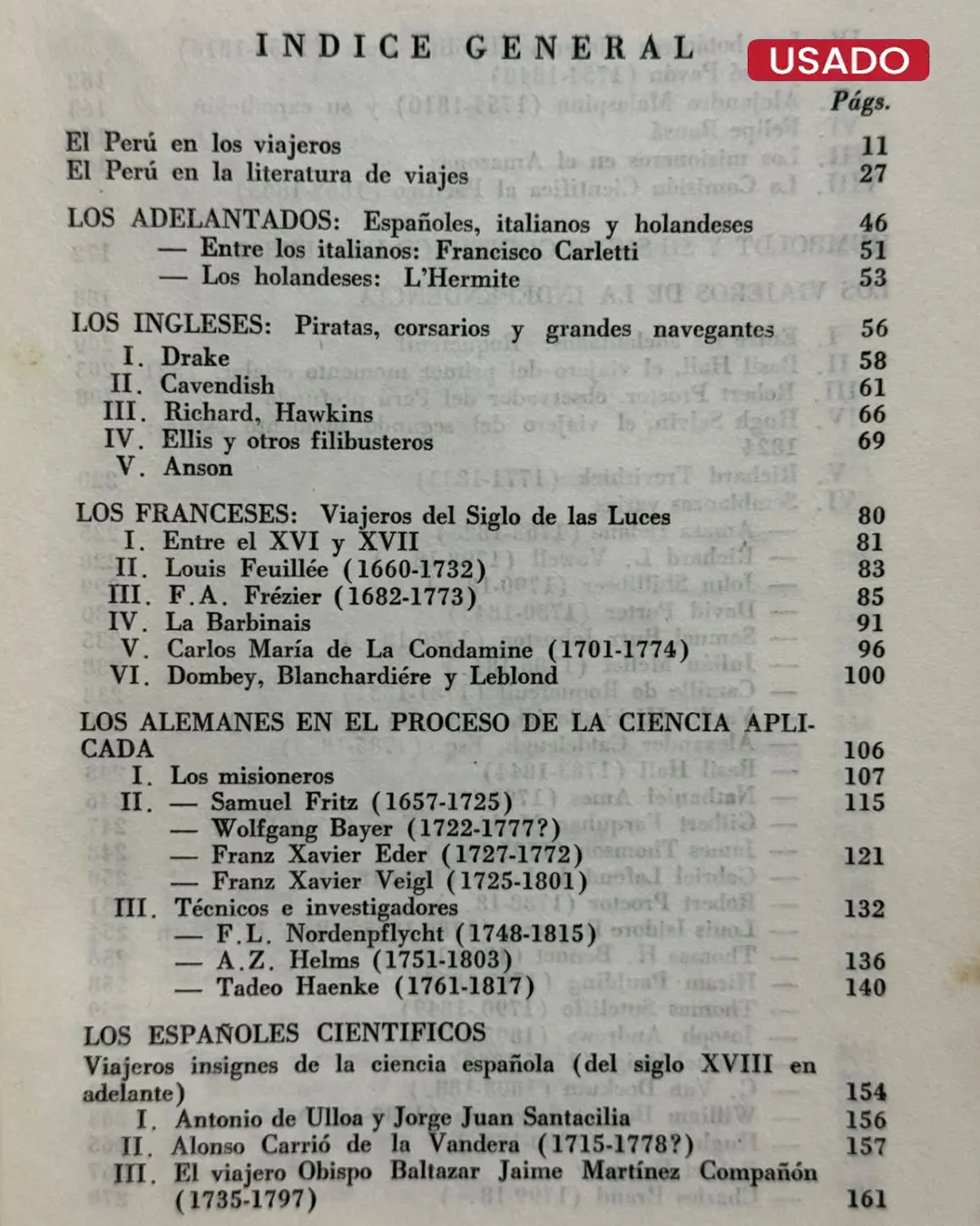 VIAJES Y VIAJEROS. EXTRANJEROS POR EL PERÚ (CON FIRMA DEL AUTOR) - Imagen 3