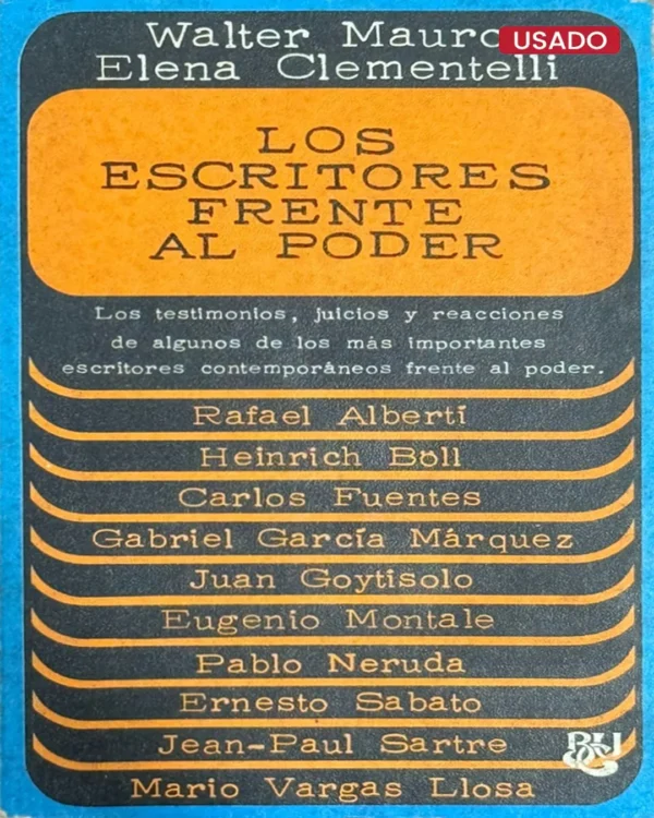 LOS ESCRITORES FRENTE AL PODER