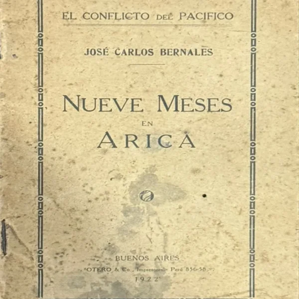 NUEVE MESES DE ARICA