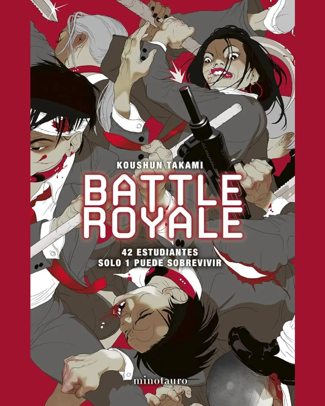 BATTLE ROYALE. 42 ESTUDIANTES SOLO 1 PUEDE SOBREVIVIR